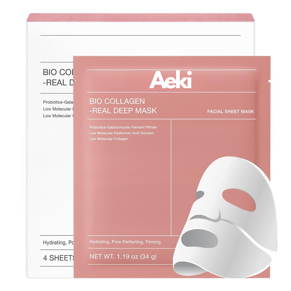 Aeki Bio-Collagen Real Deep Masks (5 Count)